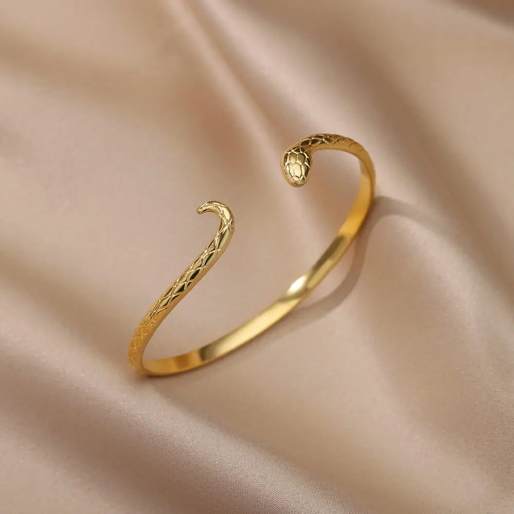 Snake Bangle Bracelet