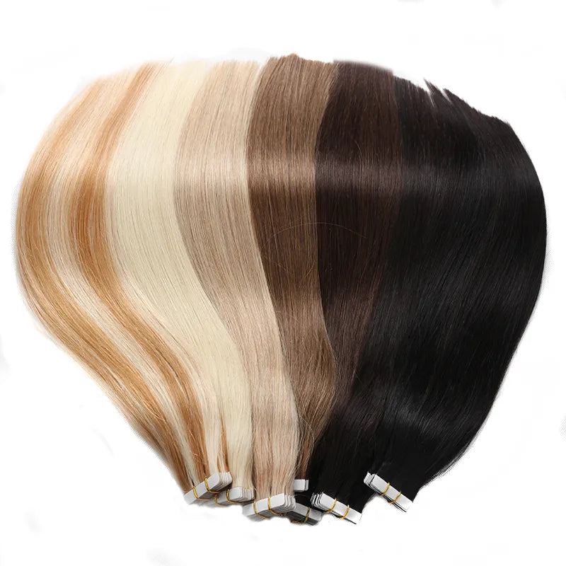 Human Hair 20pcs/Pack Adhensive Hair Extensions