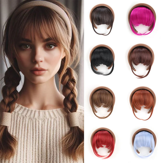 Headband Synthetic color wags Women Hairstyle