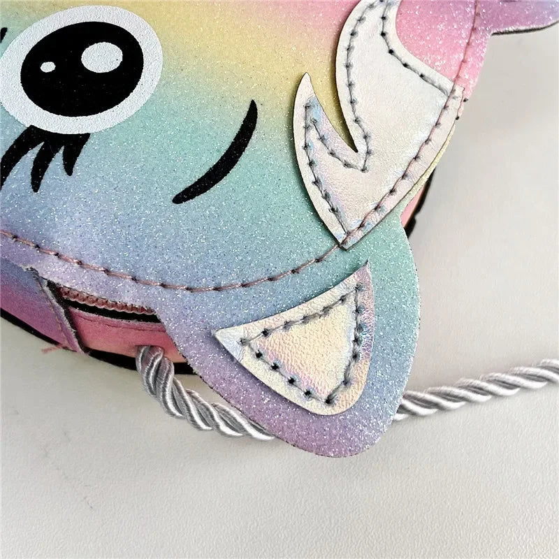 Crossbody Cartoon Baby Mini Cute Cat Shoulder Zipper Wallet Kids Small Coin Bags