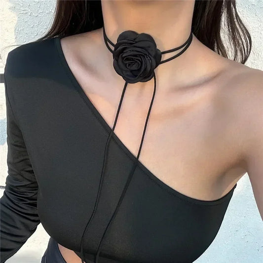 Flower Clavicle Chain Necklace