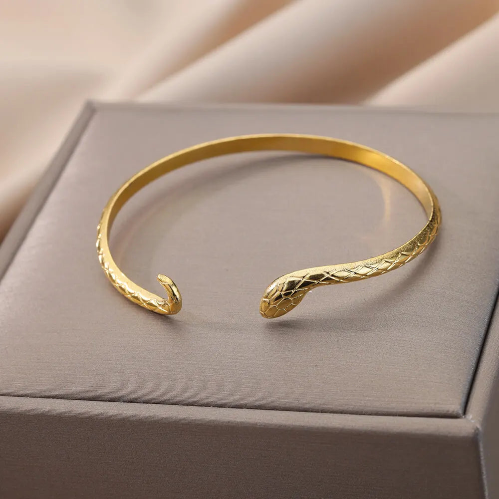 Snake Bangle Bracelet