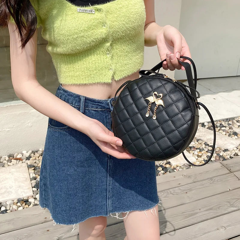 Fashion armpit small round handbag embroidery female bags