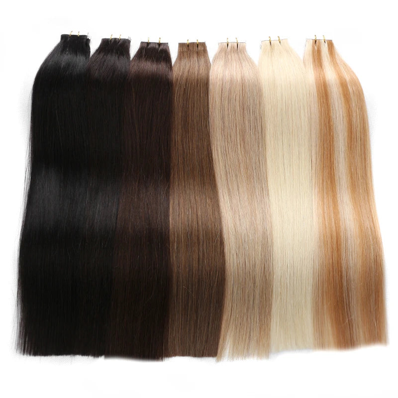 Human Hair 20pcs/Pack Adhensive Hair Extensions