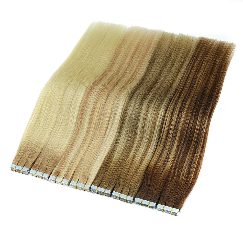 Human Hair 20pcs/Pack Adhensive Hair Extensions