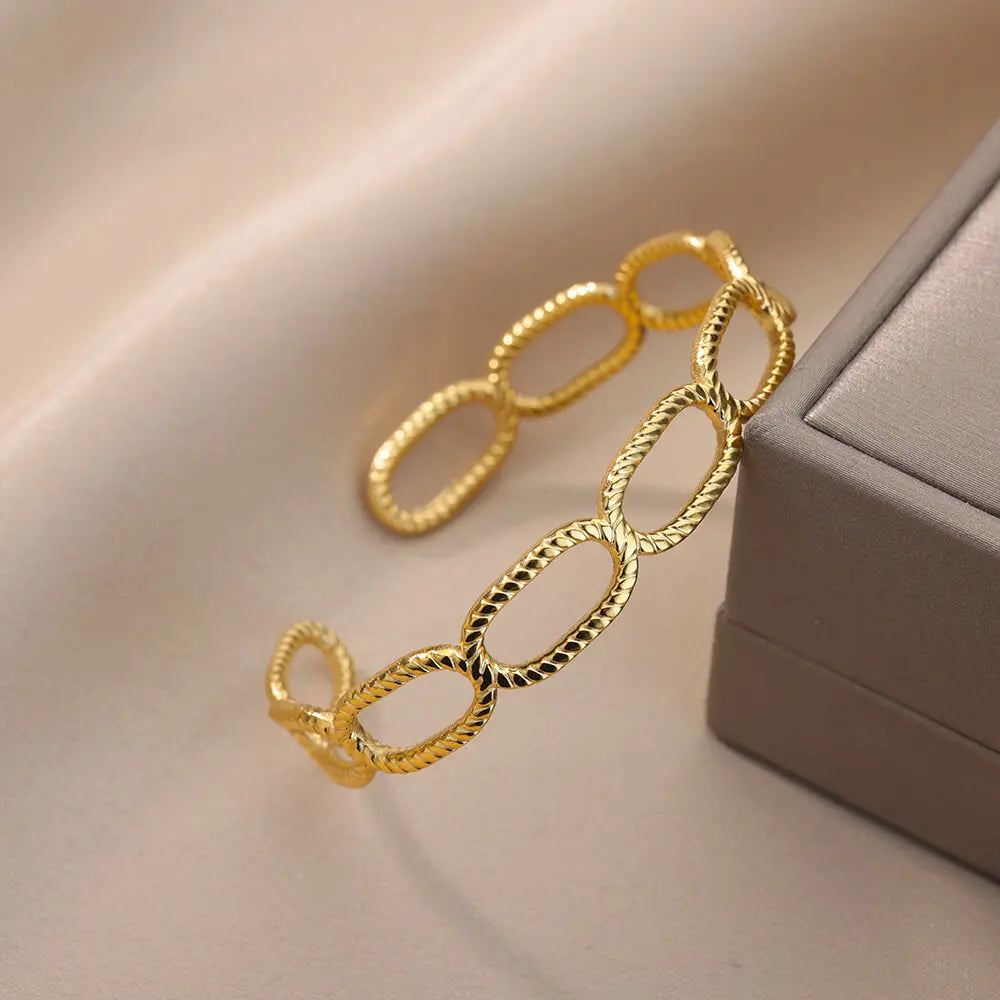 Snake Bangle Bracelet